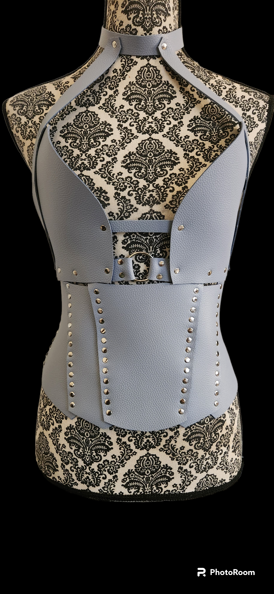 Periwinkle underbust corset