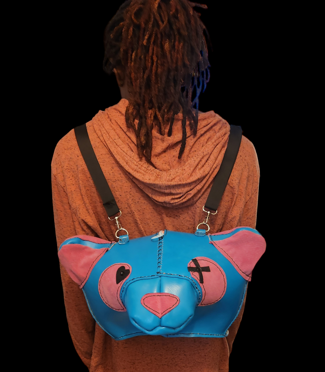Bear head crossbody