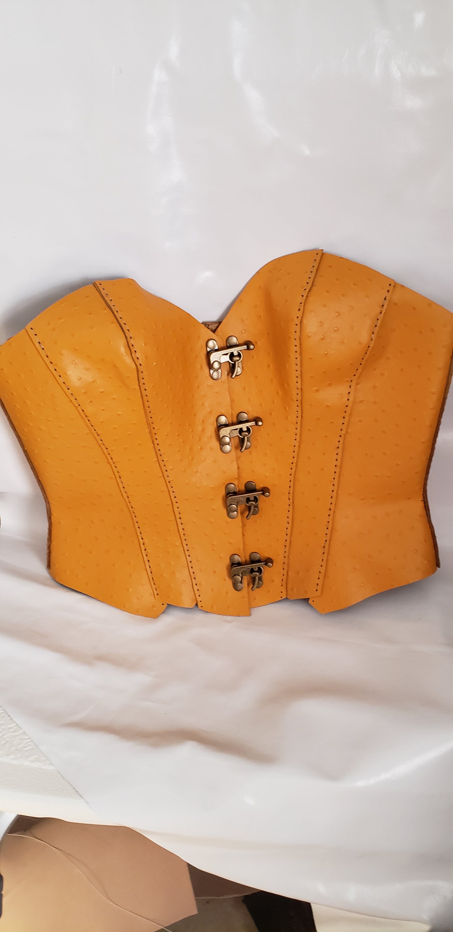 Mustard corset