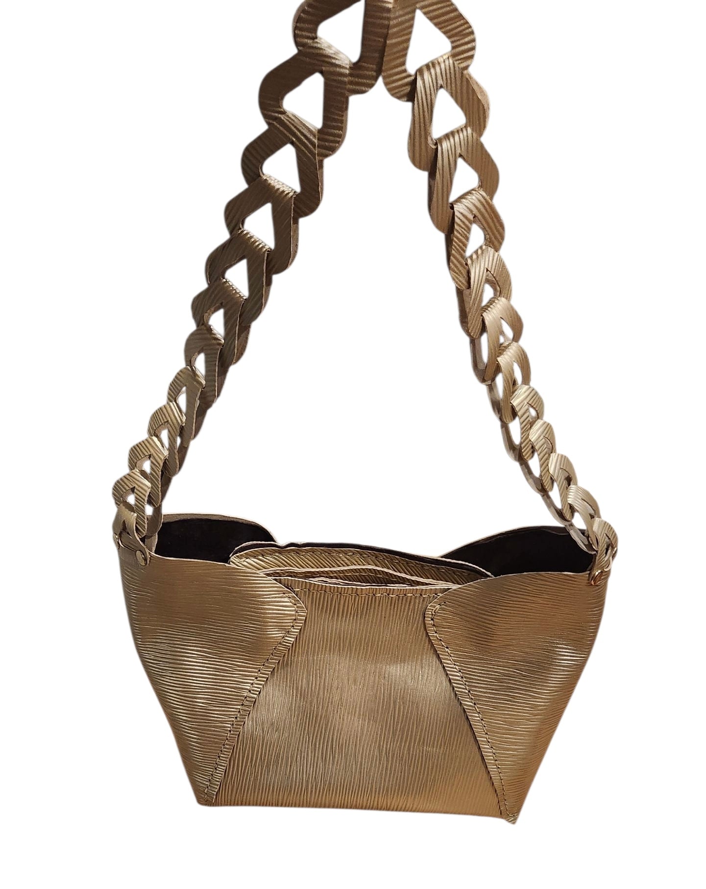 Snap shoulder bag